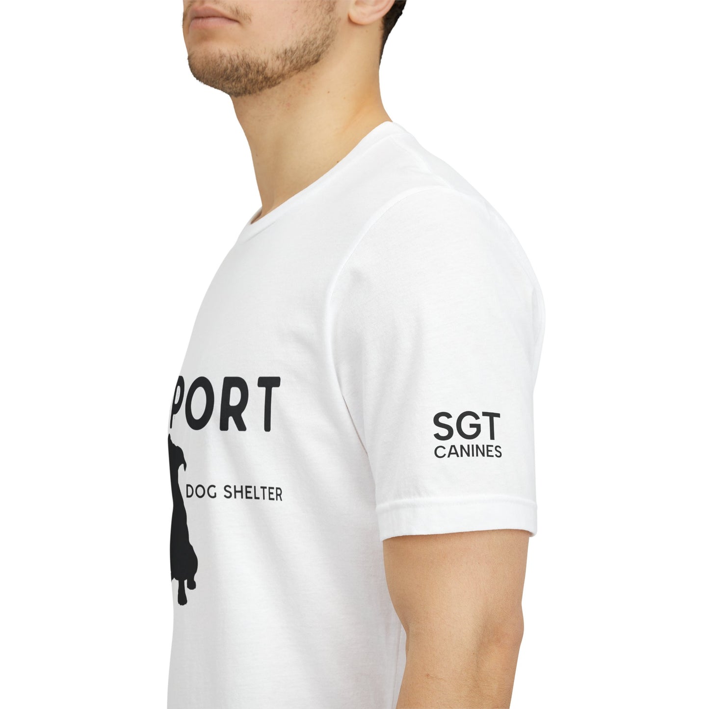 Support Your Local Dog Shelter T-Shirt — “Adopt Don’t Shop” Rescue Tee