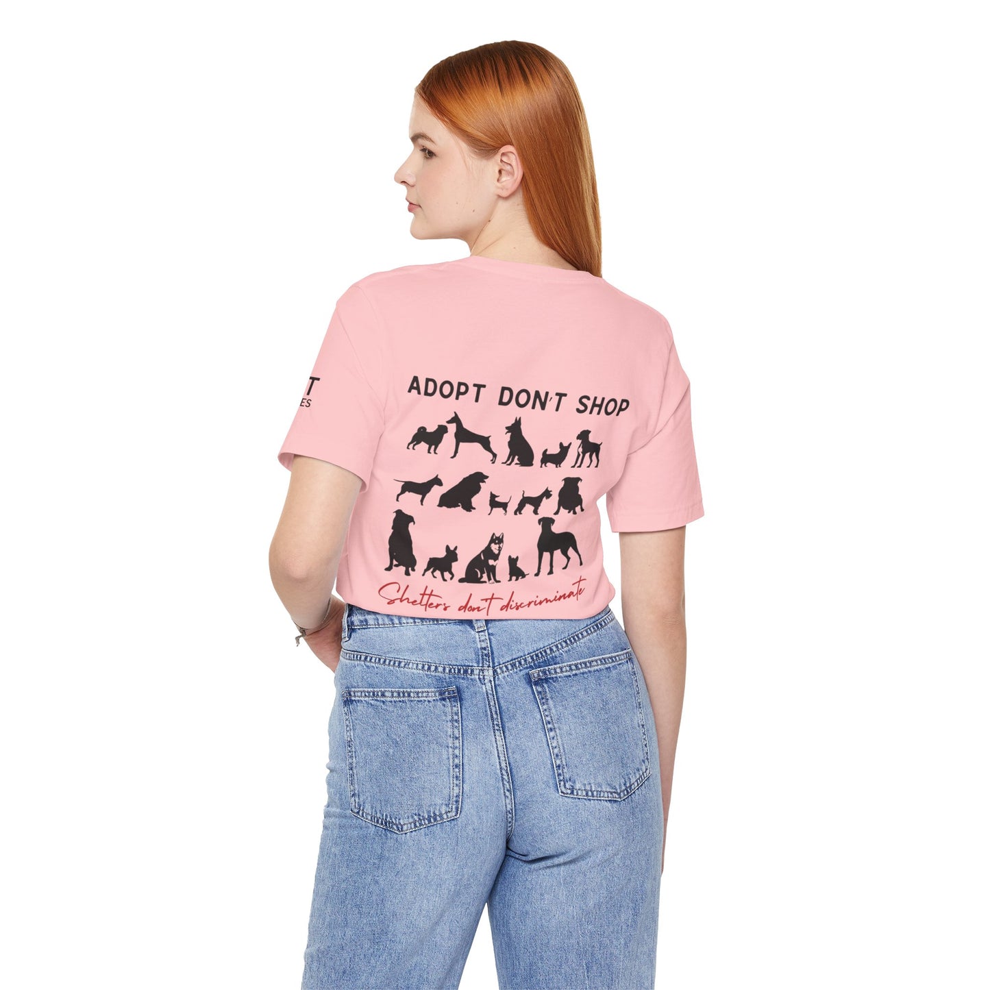 Support Your Local Dog Shelter T-Shirt — “Adopt Don’t Shop” Rescue Tee
