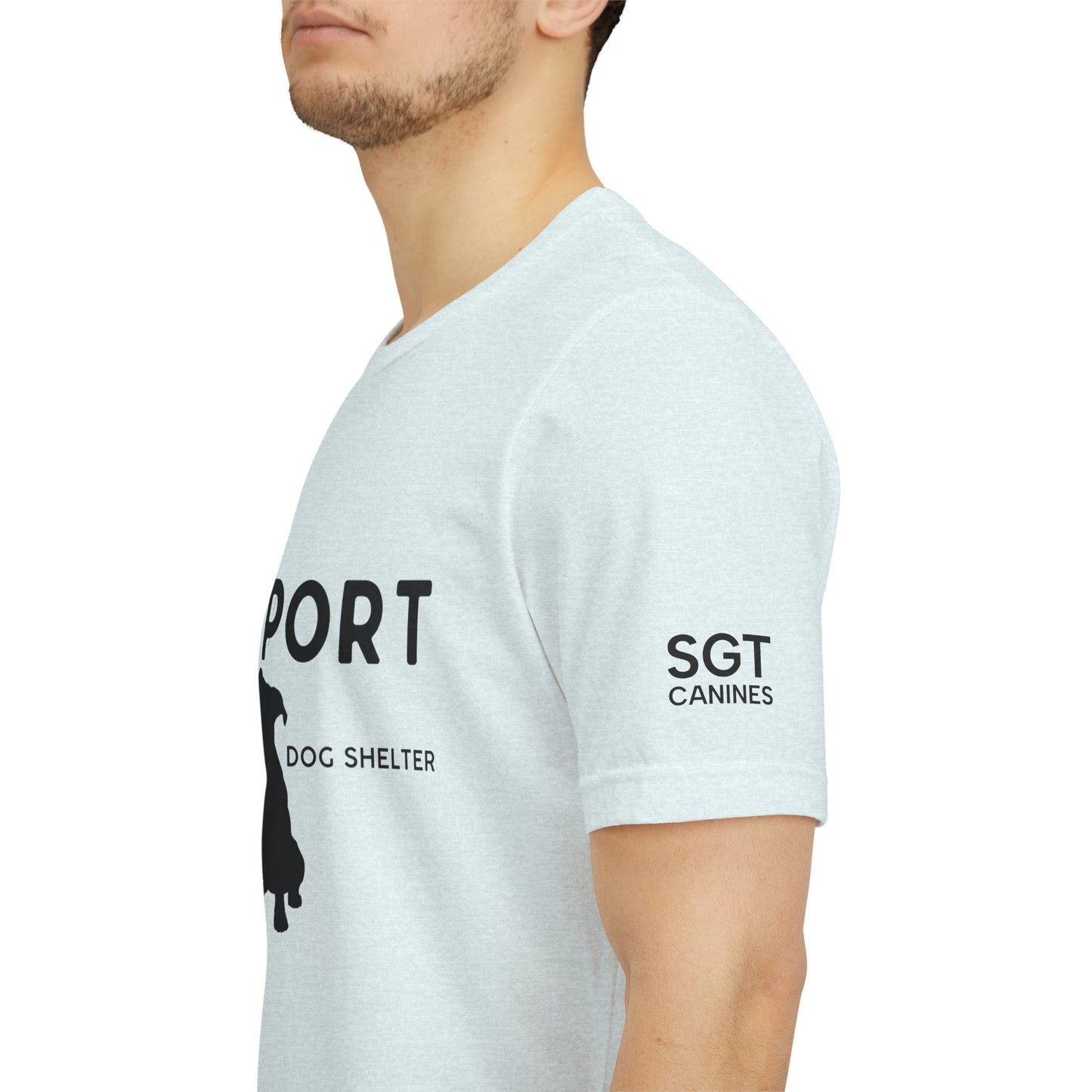 Support Your Local Dog Shelter T-Shirt — “Adopt Don’t Shop” Rescue Tee