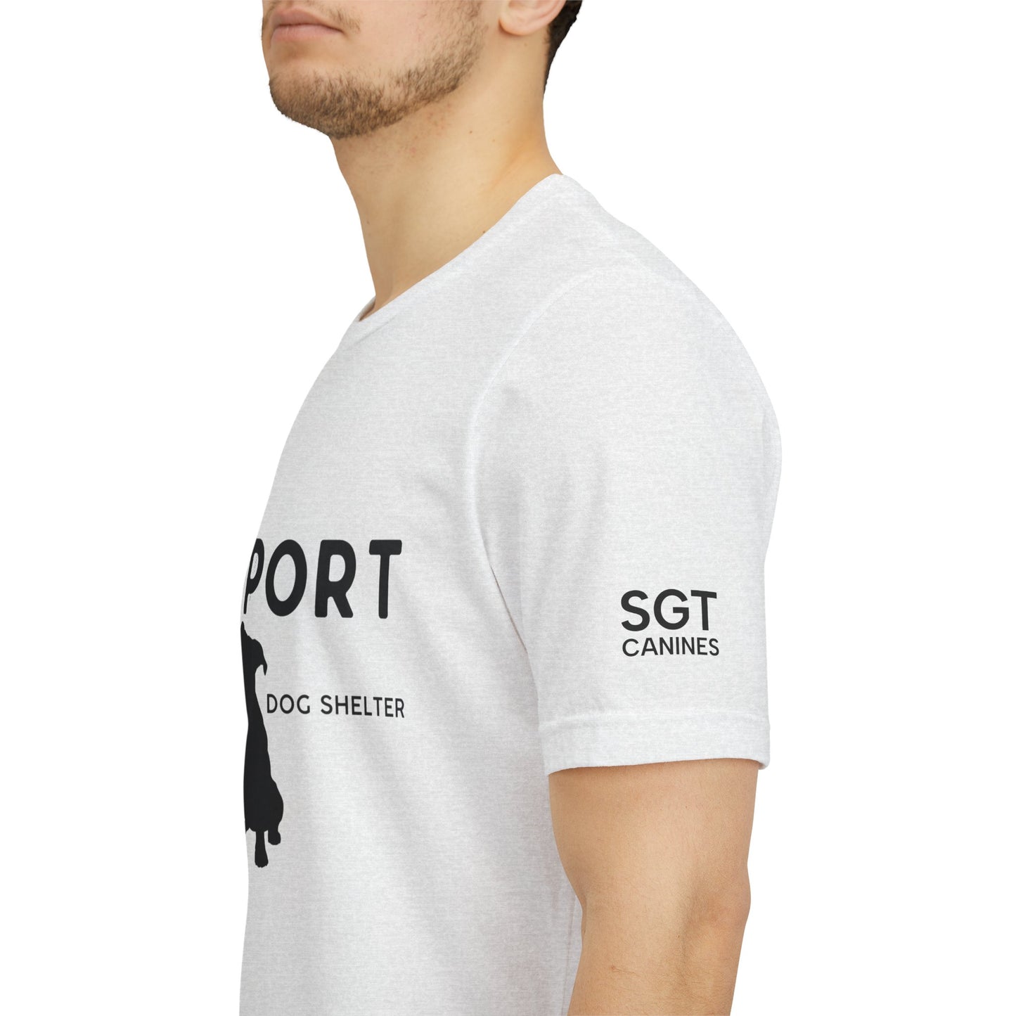 Support Your Local Dog Shelter T-Shirt — “Adopt Don’t Shop” Rescue Tee